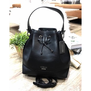 กระเป๋าสะพาย GUESS DRAWSTRING BUCKET BAG WITH STRAP