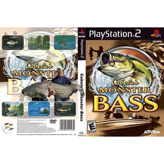 แผ่นเกมส์ PS2 Cabelas Monster Bass   คุณภาพ ส่งไว (DVD)