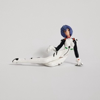 (แท้มือ1ในซีล)มินิฟิกเกอร์ Evangelion - Rei Ayanami  Gashapon Anime Figure Plugsuit (Gainax)