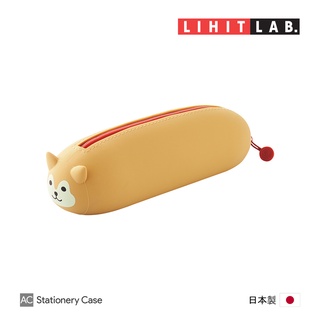 Lihit Lab "Shiba" PuniLabo Nekorobi Lying Pen Pouch - กระเป๋าเครื่องเขียนไลฮิทแลป