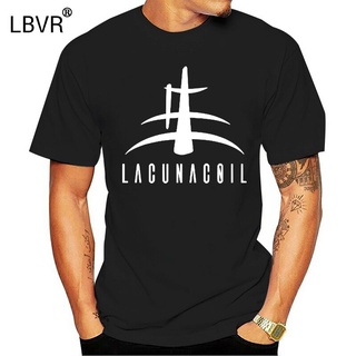 เสื้อยืดแขนสั้น พิมพ์ลาย Lacuna Coil Epica Sirenia Nightwish สีดํา สไตล์โกธิค สําหรับผู้ชายS-5XL