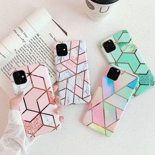 เคสโทรศัพท์มือถือซิลิโคนลายหินอ่อนสไตล์เกาหลีสําหรับ samsung s8 plus s 10 plus note 10 plus a 50 a 70 s 11 plus