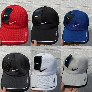 หมวกแฟชั่น ผ้าตาข่าย Nike แฟชั่น แก็ปผู้หญิงผู้ชายกีฬา