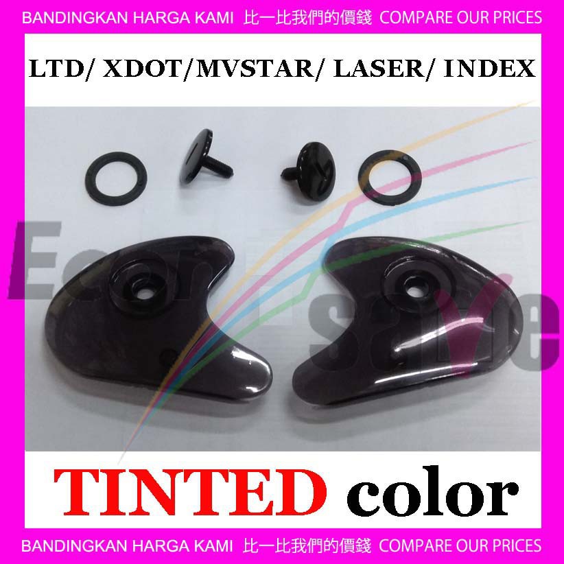 หมวกกันน็อค LTD BINTANG / LTD SPORT / LTD AVENT / LTD RAM 88 หมวกกันน็อคด้านข้างฝาครอบหู LID ชุดที่ส