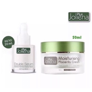 Joliena Plus [ครีม50ml+เซรั่ม20ml] เซ็ตคู่ Joliena plus Moisturizing Placenta Cream และเซรั่มลดจุดด่างดำ