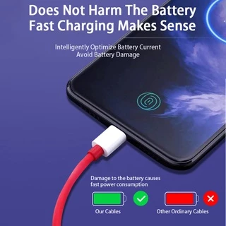 สายชาร์จ OnePlus 65W Warp Charge Type-C 6A สำหรับ OnePlus 8T 9 9R 9Pro 10Pro Nord 2 ชาร์จไว สายข้อมูลคุณภาพ