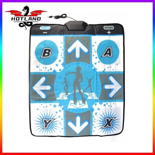 [เครื่องเกม]Anti Slip Dance Revolution Pad Mat for Nintend WII Hottest Party Game