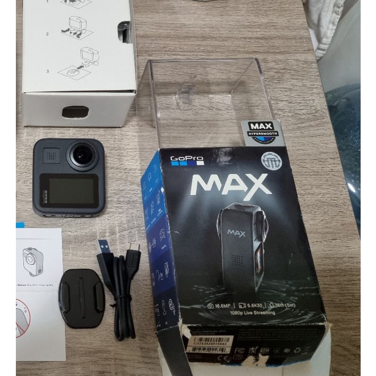 Gopro Max มือสอง+  Maxgripแท้+Sd 4K 64G (ขายไปแล้ว)