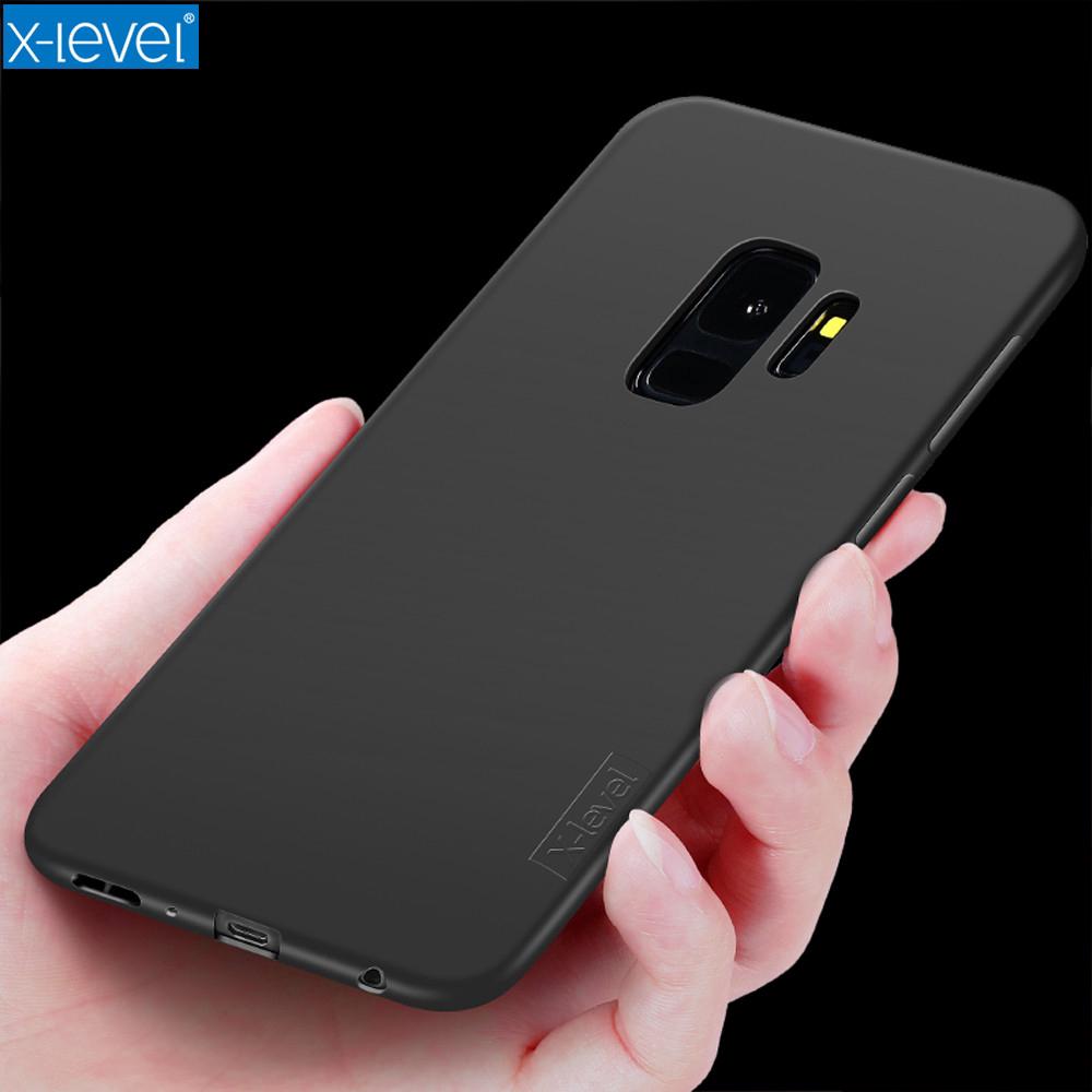 เคสโทรศัพท์ซิลิโคนนิ่ม X-level สำหรับ Samsung Galaxy S9 Plus / S9 S9+