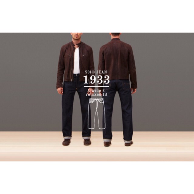 LVC 1933 Lot 501 XX made in USA.