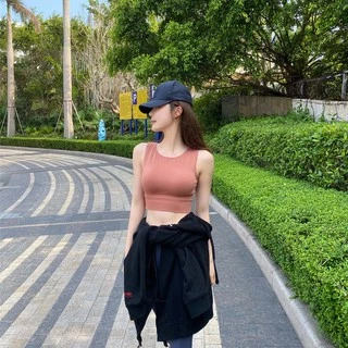 ✅พร้อมส่ง✅สปอร์ตบรา ใส่ออกกำลังกายมีฟองน้ำ ผ้าดีมาก