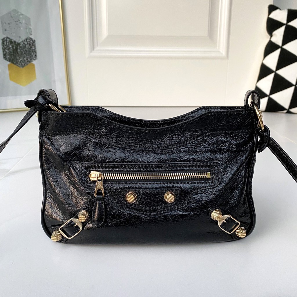 Balenciaga hip bag in black