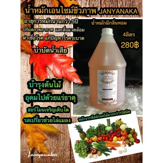 น้ำหมักชีวภาพ janyanaka3,800ml (Enzyme Ionic Plasma)ผลิตจากผลไม้หมักธรรมชาตินานกว่า 5ปี • สูตรเข้มข้น(สินค้าOtop)