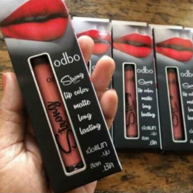 Odbo Strong Lip Color Matte Long Lasting Odbo Strong Serie