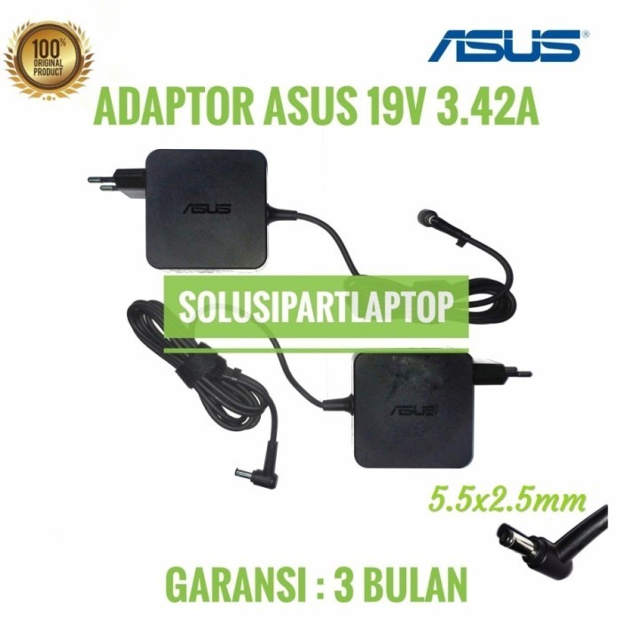 Asus X301A X301U X401A X401U X34F X34JC X37U ORIGINAL 19V 3.42A 5.5X2.5MM อะแดปเตอร์ชาร์จ