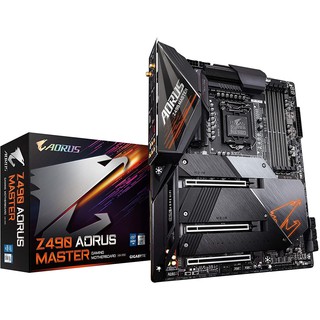 GIGABYTE Z490 AORUS Master (Intel LGA1200/Z490/ATX/Intel 2.5G LAN/3xM.2 Thermal Guard/SATA 6Gb/s/USB 3.2 Gen 2) #เมนบอร์