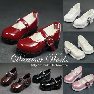 【BJD Shoes】รองเท้าหนัง ขนาดเล็ก สําหรับตุ๊กตา BJD 1/6 1/4 1/3