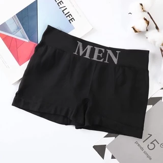 Freesize 50กก.-80กก.กางเกงบ็อกเซอร์สําหรับผู้ชายไม่มีรอยต่อใส่สบาย