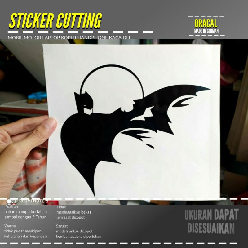 สติ๊กเกอร์ BATMAN 6 สติ๊กเกอร์ตัดแบบกําหนดเอง