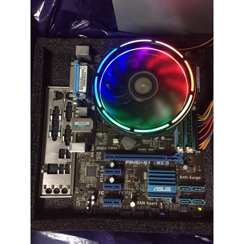 เมนบอร์ดพร้อม Cpu i5 3470 3.4Ghz  Set Mainboard Cpu Cooler INTEL 1155 CORE  I5