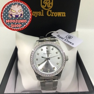 นาฬิกา Royal Crown รุ่น 3662M + CZ