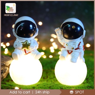 [🆕M2-PER2] Cute Astronaut Figurine Lamp Spaceman Night Light for Living Room Decor