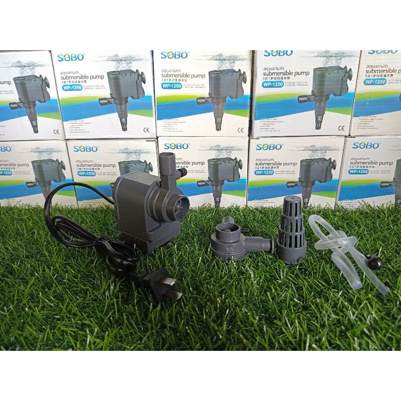 ปั๊มน้ำ SOBO WP-1250 แรงดันน้ำ800L/H   ⛲⛲สำหรับทำระบบกรองตู้ปลา , ทำน้ำพลุบ่อปลา - รูปที่ 5
