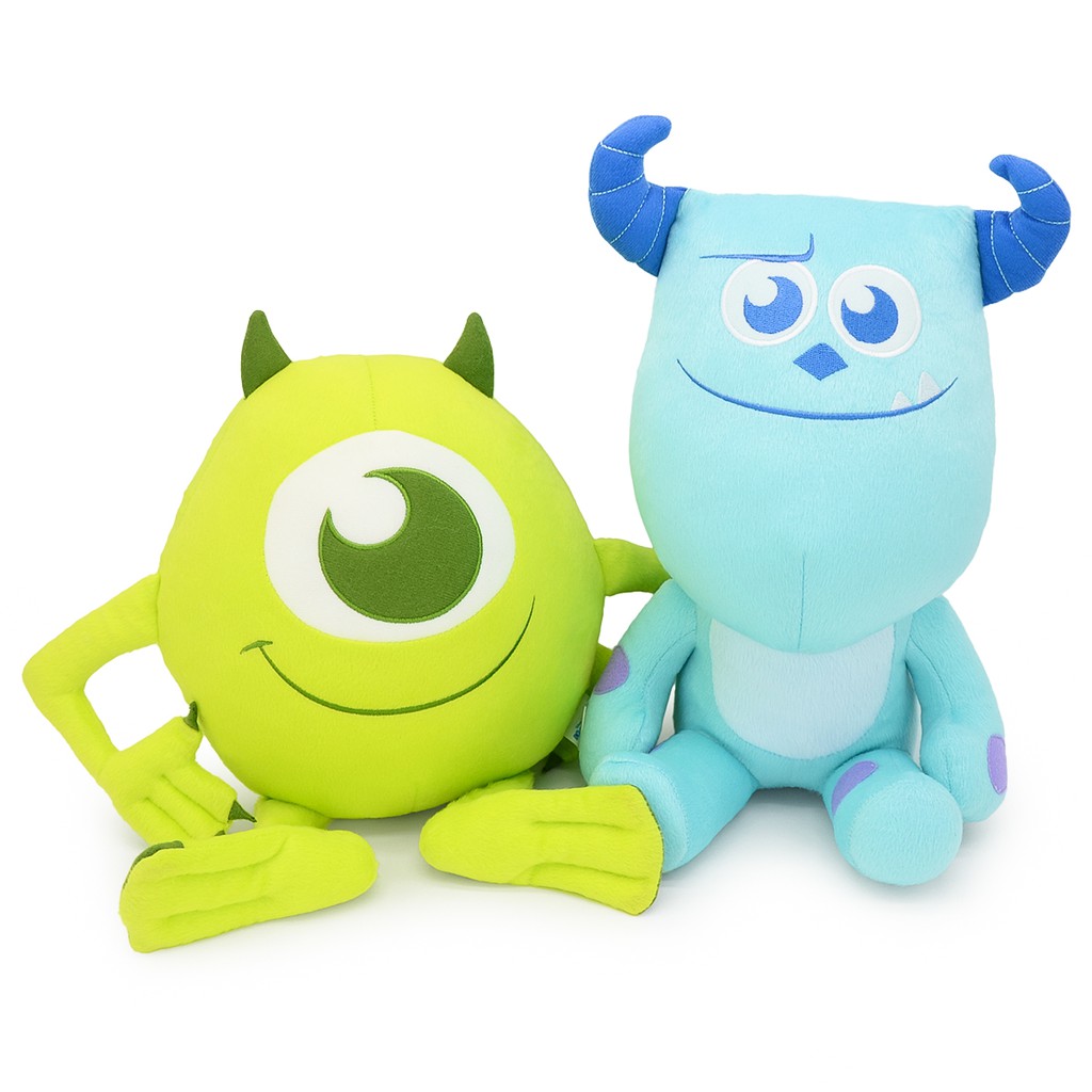 Disney Pixar ตุ๊กตา Mike ( ไมค์ ) / Sulley ( ซัลลี่ ) ลิขสิทธิ์แท้ Monster Inc. บริษัทรับจ้างหลอน(ไม