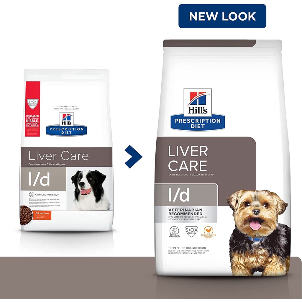 Hill's Liver Care l/d liver อาหารสุนัขโรคตับ 1.5 kg
