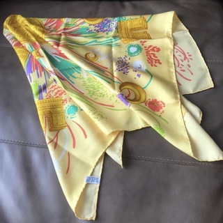 Celine Silk Scarf Paris 90x90cm