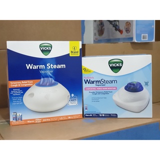 เครื่องพ่นวิคไอระเหย น้ำยาเติมเครื่องพ่นวิค Vicks Warm Steam Vaporizer