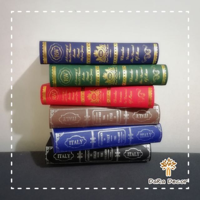 Classic L ลายคลาสสิค หนังสือปลอมตกแต่งบ้าน Book
