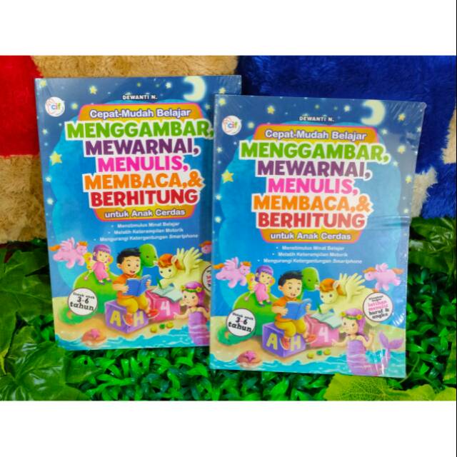 CHILDRENS BOOK QUICKLY LEARN TO DRAW, COLORING, WRITING, READING และ COUNTING FOR SMART CHILDREN