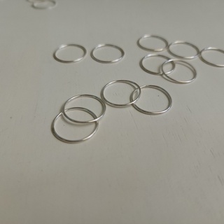 Me.phenomenal : line 1 mm. ring (silver925/เงินแท้925)