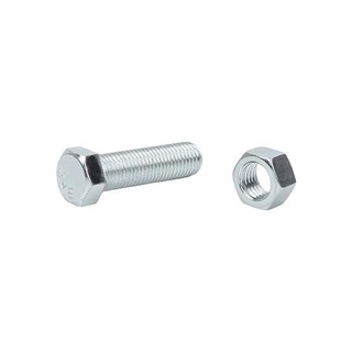 อุปกรณ์ยึดติด สกรูหัวหกเหลี่ยมน็อต 10X35 MM 2ชุด Screws, Nuts &amp; Washers