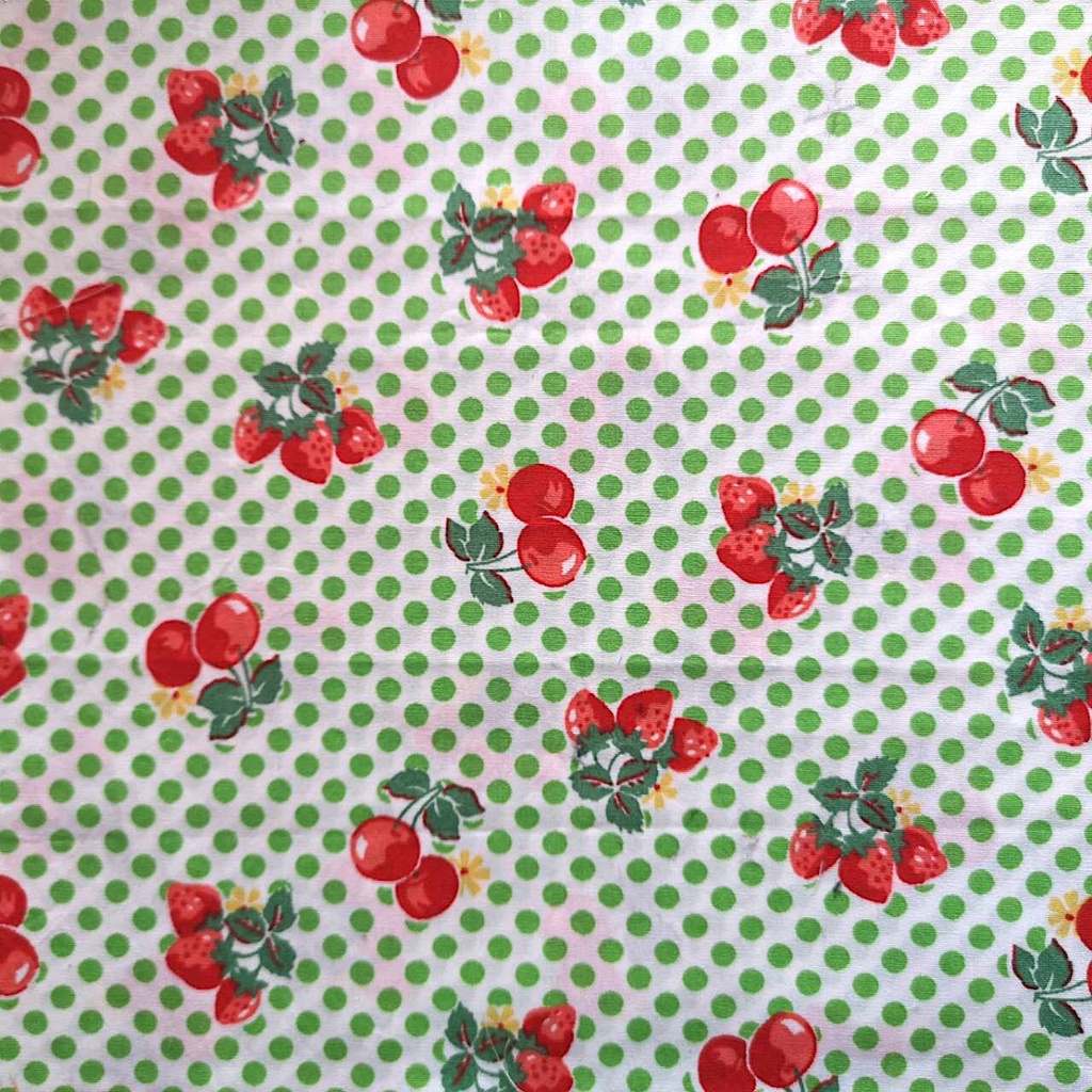 ตัวอย่างผ้า ลาย ผลไม้ ชิ้นเล็กจิ๋ว ขนาด 20cm x 25cm ผ้าคอตตอน ผ้า เนื้อดี พิมพ์ลาย มีให้เลือกหลายสี (สินค้าพร้อมส่ง) - รูปที่ 3