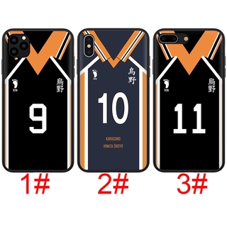 เคสโทรศัพท์มือถือ ลายการ์ตูน Haikyuu Karasuno สําหรับ Iphone 11 Pro Xs Max Xr X 8 7 6 S 6 Plus 5s 5 Se 2020