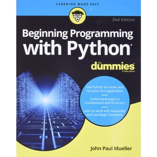 Beginning Programming with Python For Dummies