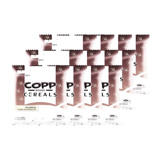 คอปป อาหารเช้า ซีเรียล รสช็อกโกแลต 17 กรัม x 12 ถุง Copp Chocolate Breakfast Cereal 17g x 12 bags