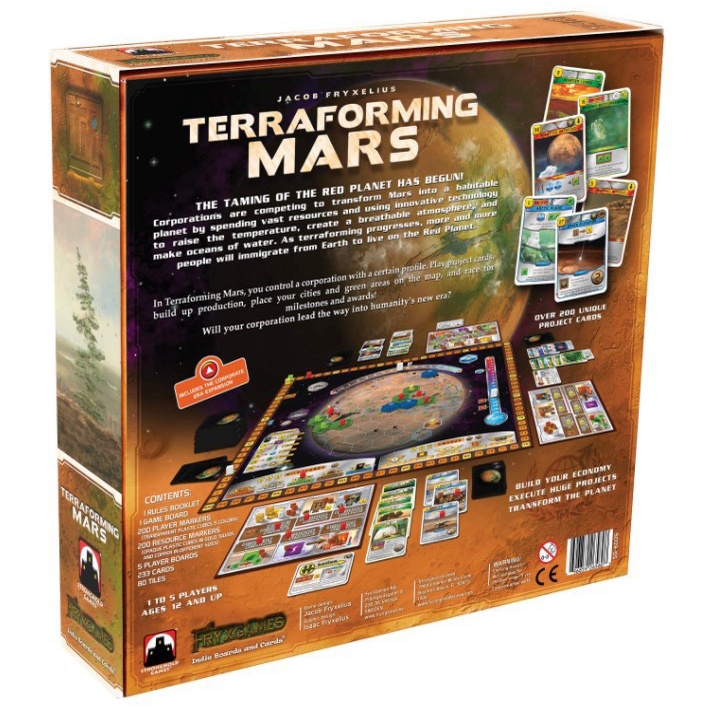 Terraforming Mars Board Game (ภาษาอังกฤษ) – บอร์ดเกม พลิกพิภพดาวอังคาร ราคา ถูกที่สุด ดีลบีเคเค แกลเลอรีภาพที่ 3