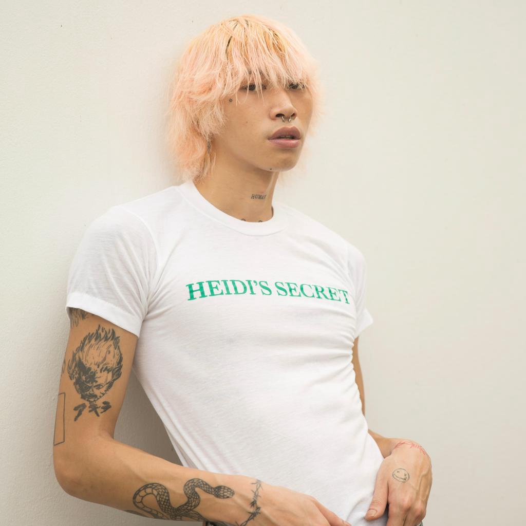 Heidi’s Secret Classic Tee - Green on White/Pink on Black #NewColor