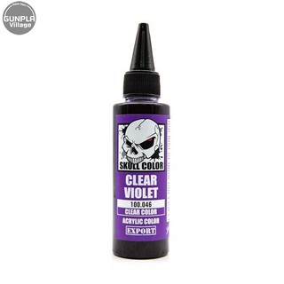 Skull Color 100.046 Clear Violet 60 ml (Clear Color) 8853100903465 (สี)