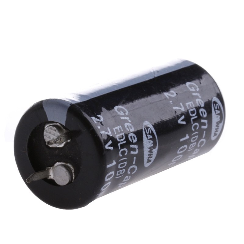 HL 2 ชิ้น Super Capacitor 2 7V 100F Ultra Capacitor ใหม่