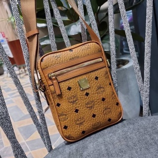 ขายถูกมาก‼️แบรนด์💯MCM MINI KLASSIK CROSSBODY BAG IN VISETOS