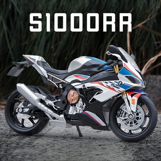 โมเดลรถจักรยานยนต์ BMW S1000RR สเกล 1:12 ของเล่นสําหรับเด็ก