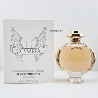 AUG01 ส่งฟรี Paco Rabanne Olympea EDP 80ml (Tester) น้ำหอม