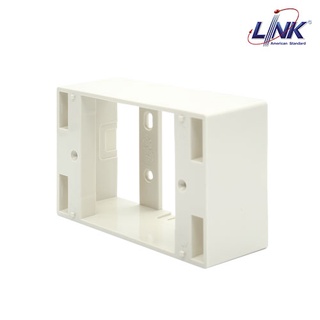 LINK Plastic Wall Box 2” x 4” deep 38mm (Ivory) US-2015