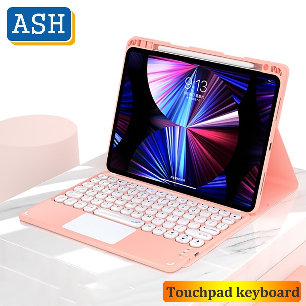 แป้นพิมพ์ทัชแพดพร้อมเคสสําหรับ Infinix Xpad 20 Pro 2025 12 นิ้วหนังนุ่มแท็บเล็ตไร้สายคีย์บอร์ดแม่เหล
