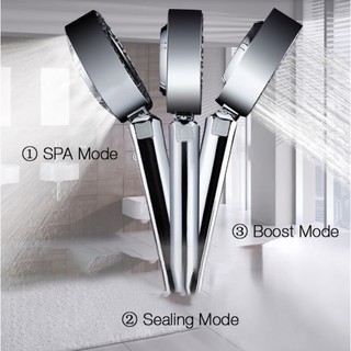 " Multfunctional Faucet Spa หัวฝักบัวสปา 2ด้าน พร้อมช่องใส่แชมพู"