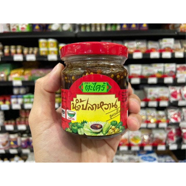 ตะไคร้ น้ำปลาหวาน สูตร สูตรดั้งเดิม 215 กรัม (1227) Takrai dippingsauce น้ำปลาหวานตราตะไคร้ ขวดแดง